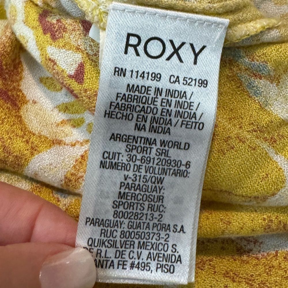 Roxy Still Waking Up Strappy Dress. Size 6 - Picture 8 of 12